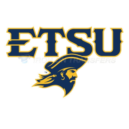 ETSU Buccaneers Logo T-shirts Iron On Transfers N4346 - Click Image to Close